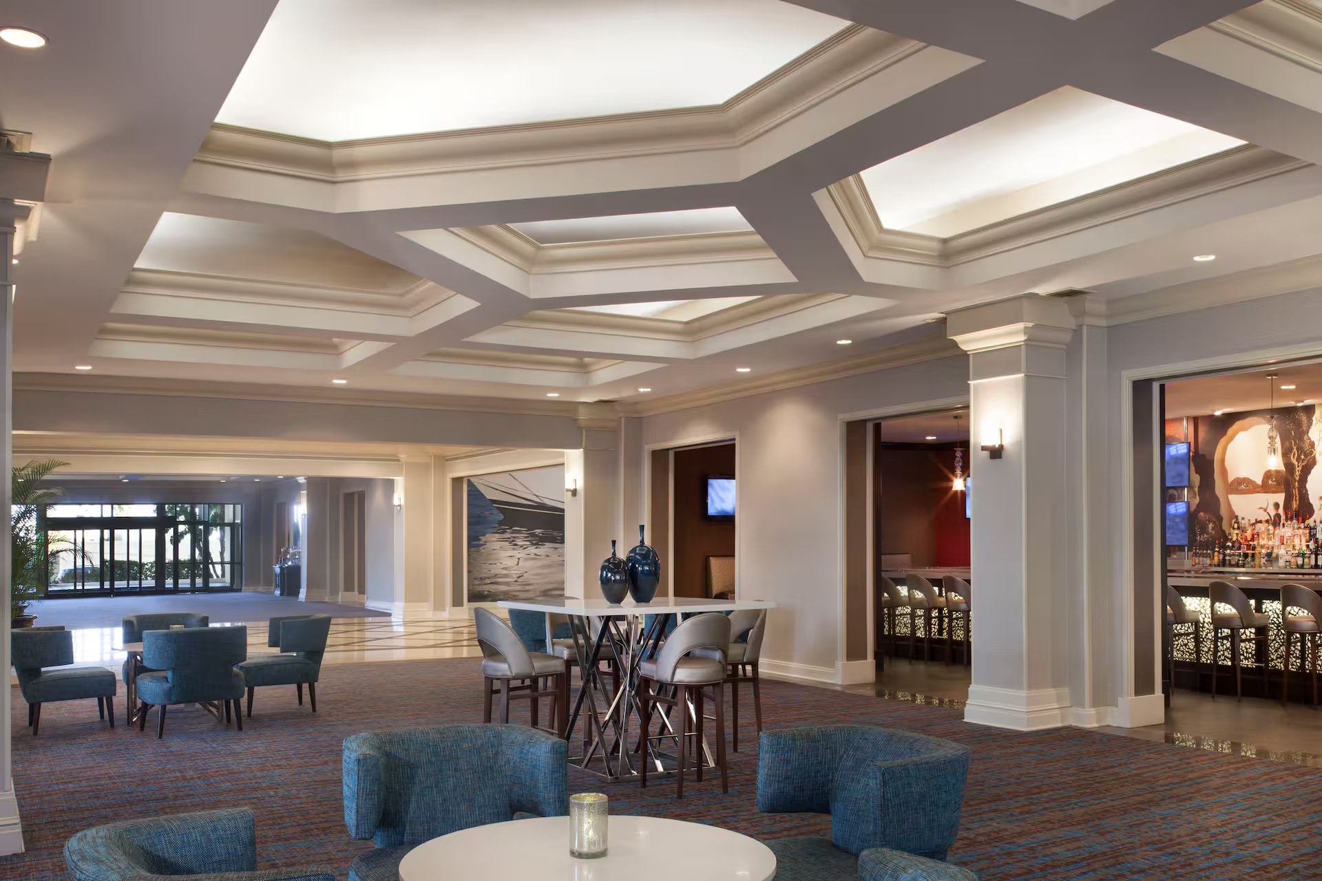 Hilton lobby