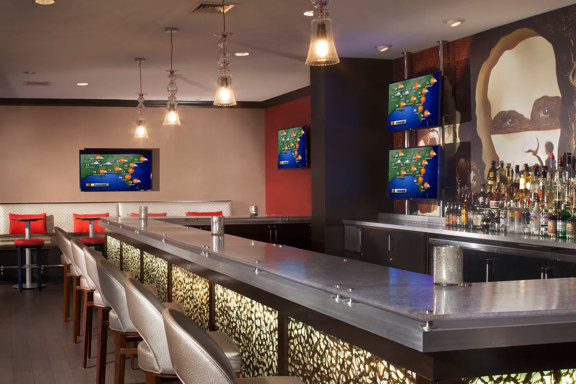 Hilton bar and lounge